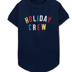 Joyspun Large Blue Holiday Pet Pajama